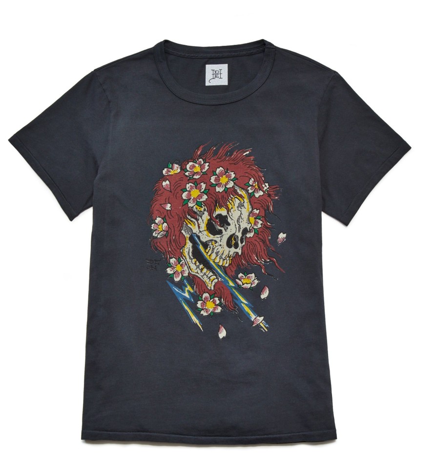 Men Ed Hardy | Skull Archive T-Shirt Black