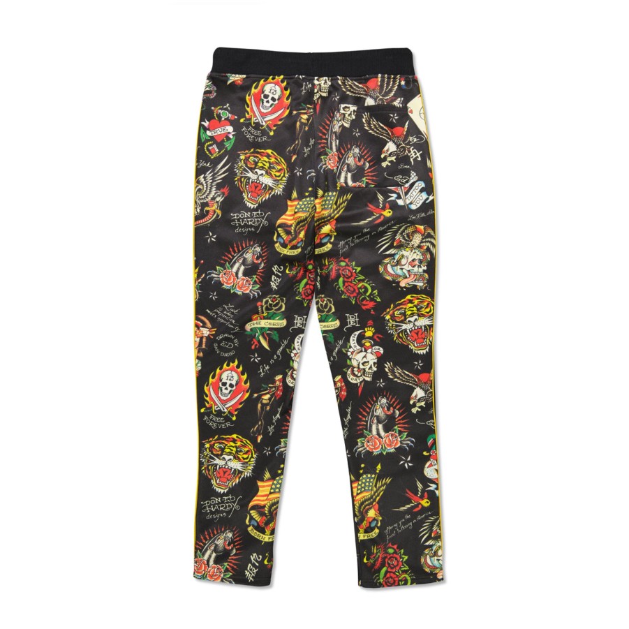 Men Ed Hardy | Flashboard Trackpant Black