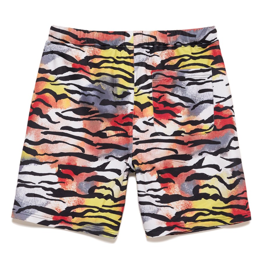 Men Ed Hardy | Tiger Print Short Multi