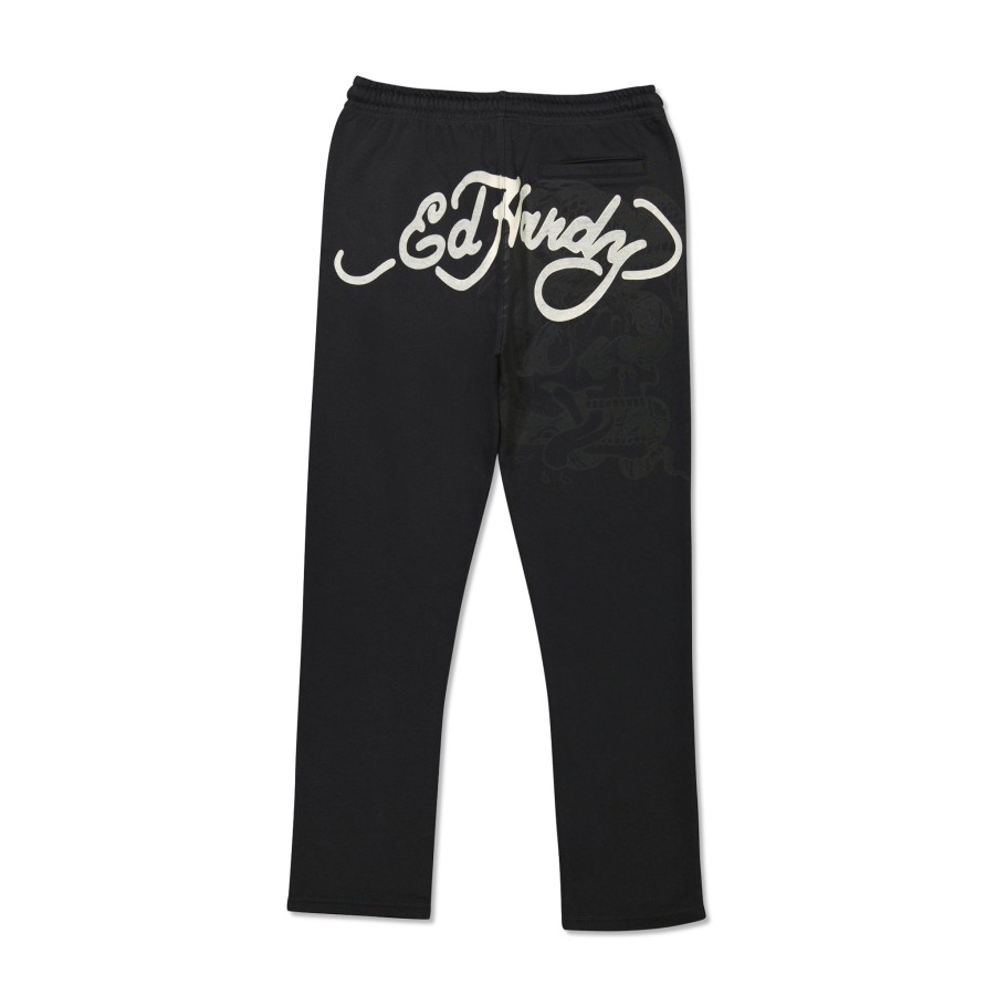 Men Ed Hardy | Tiger Sweatpant Black